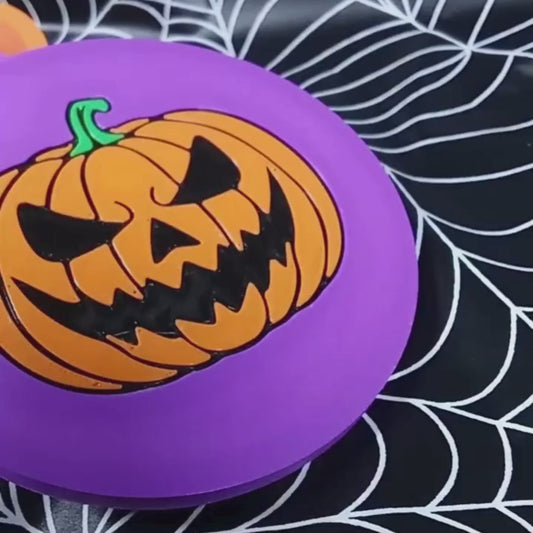 Set 4 Posavasos 3D "Calabaza"