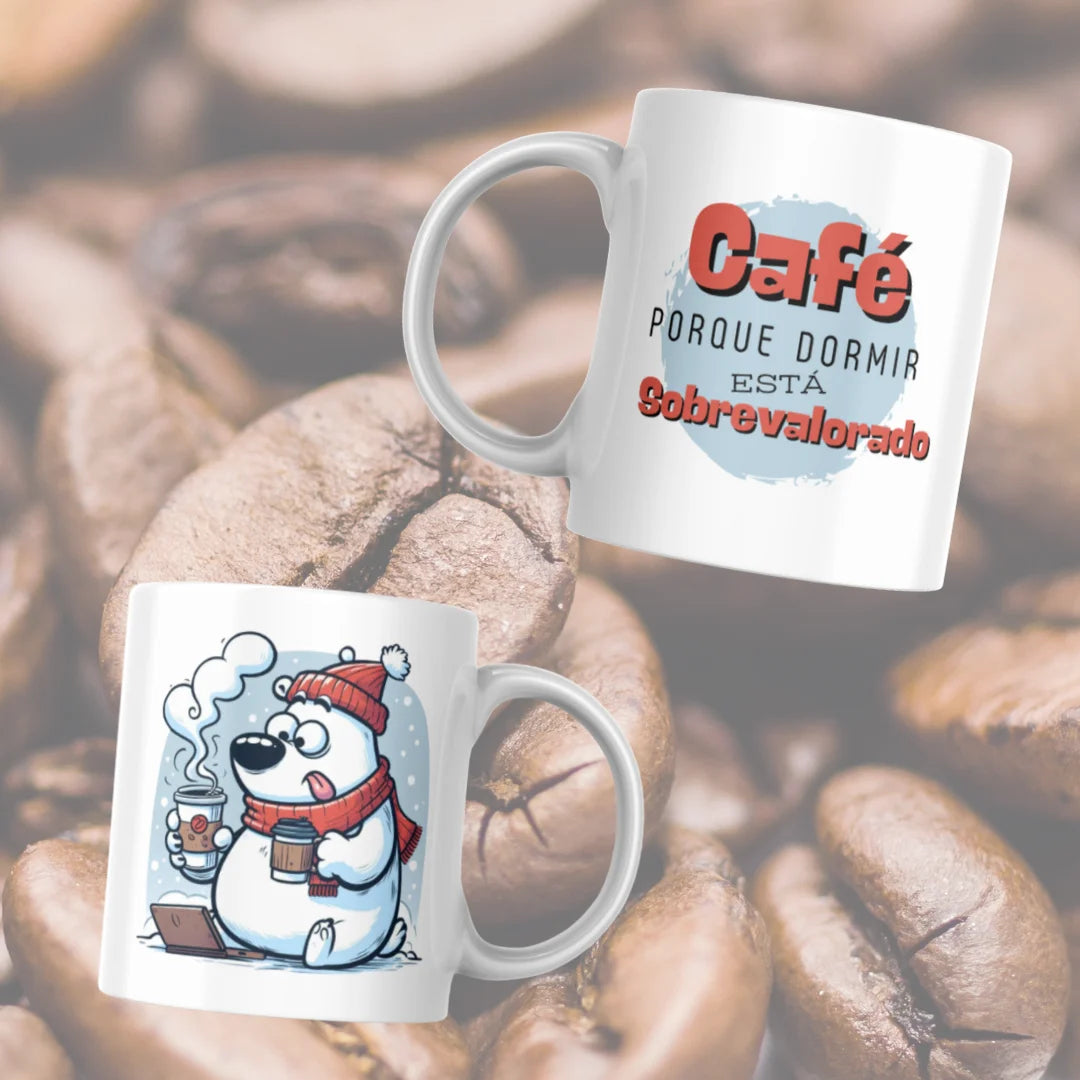 Taza "Café, porque dormir está sobrevalorado" - Product Image